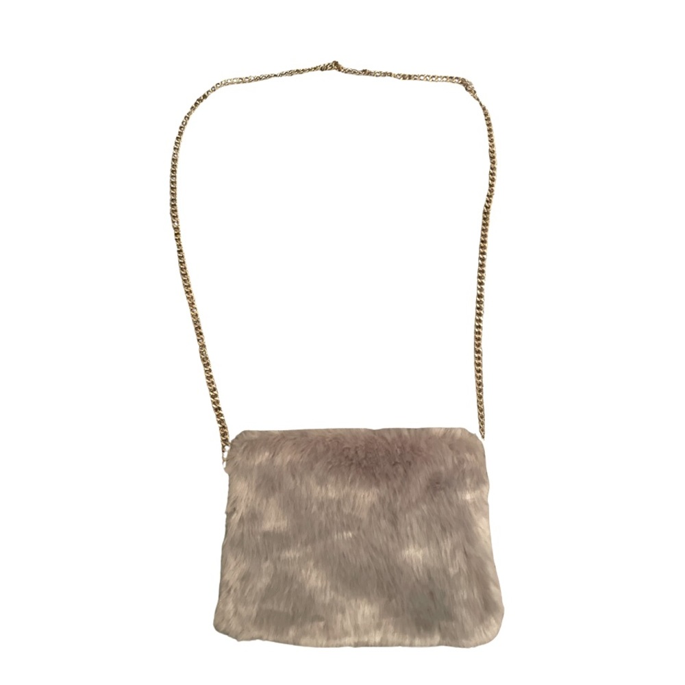 forever 21 faux fur crossbody bag